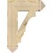Ekena Millwork Balboa Arts & Crafts Rough Sawn Bracket, Douglas Fir, 6"W x 22"D x 30"H BKT06X22X30BOA03RDF - alternate 3